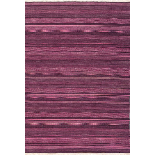 Tibet Rug - 1918 by Surya in dark plum, burgundy, magenta, rose, dusty pink. Made from 100% wool in a unique style.