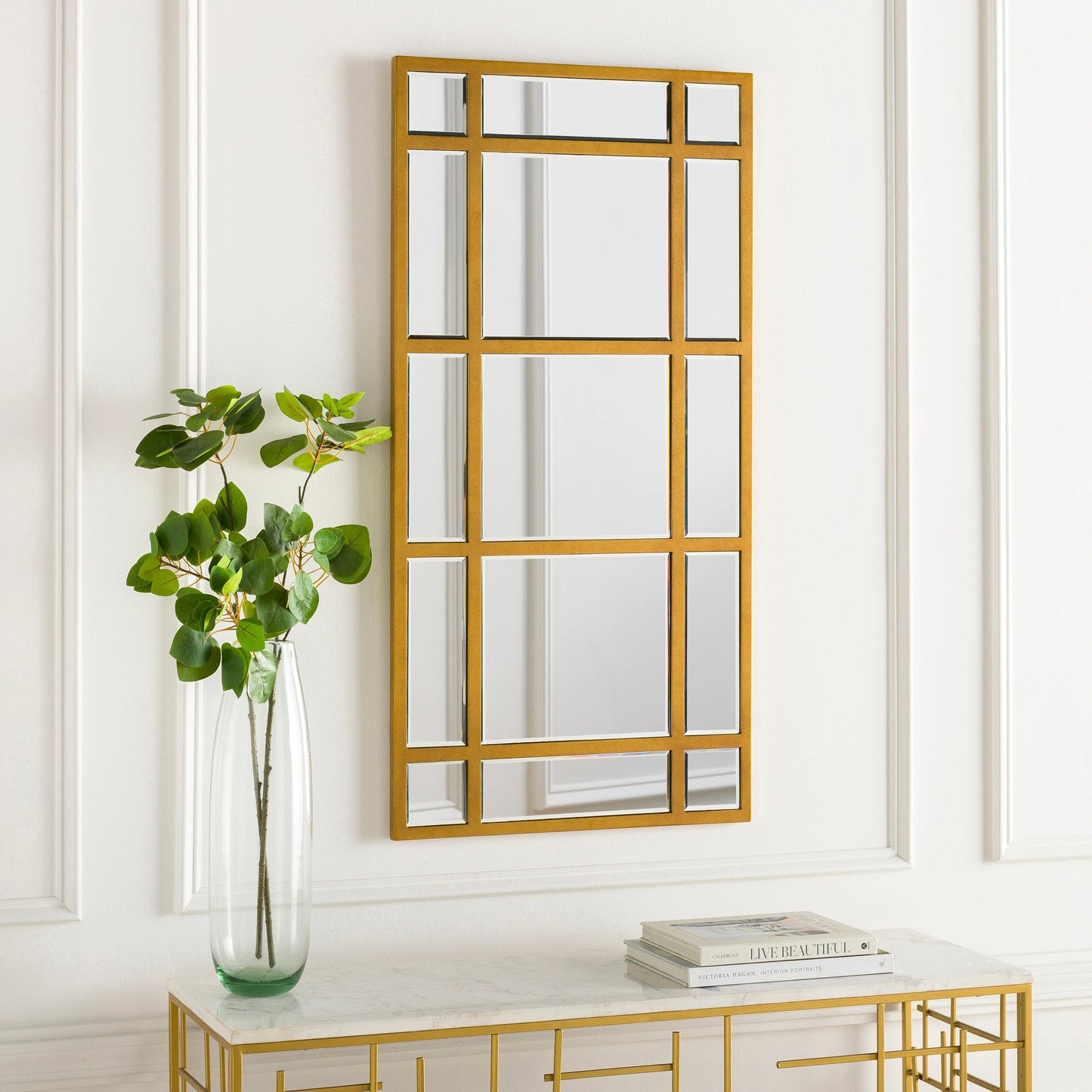 002 SI-1892611 | Lifestyle | Turnstile - 29216 by Surya in gold and antiqued. Made from manufactured wood in a traditional style.