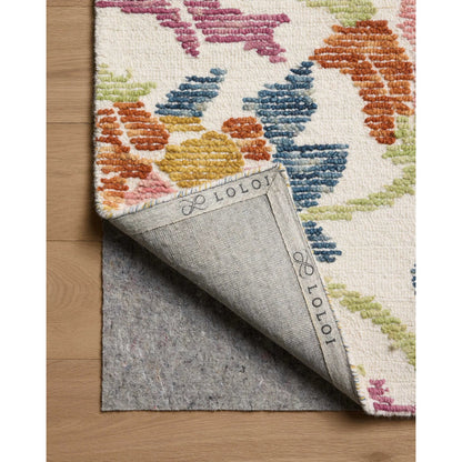 Tilly TIL-02 Rug by Loloi in ivory, multi. Made from 100% wool in a unique style.