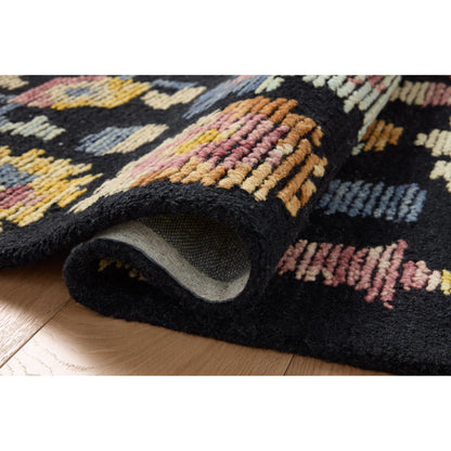 Tilly TIL-04 Rug by Loloi in midnight, multi. Made from 100% wool in a unique style.