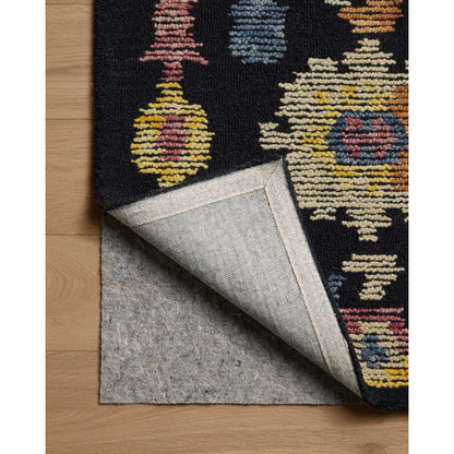 Tilly TIL-04 Rug by Loloi in midnight, multi. Made from 100% wool in a unique style.