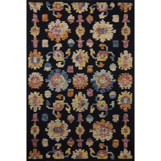 Tilly TIL-04 Rug by Loloi in midnight, multi. Made from 100% wool in a unique style.