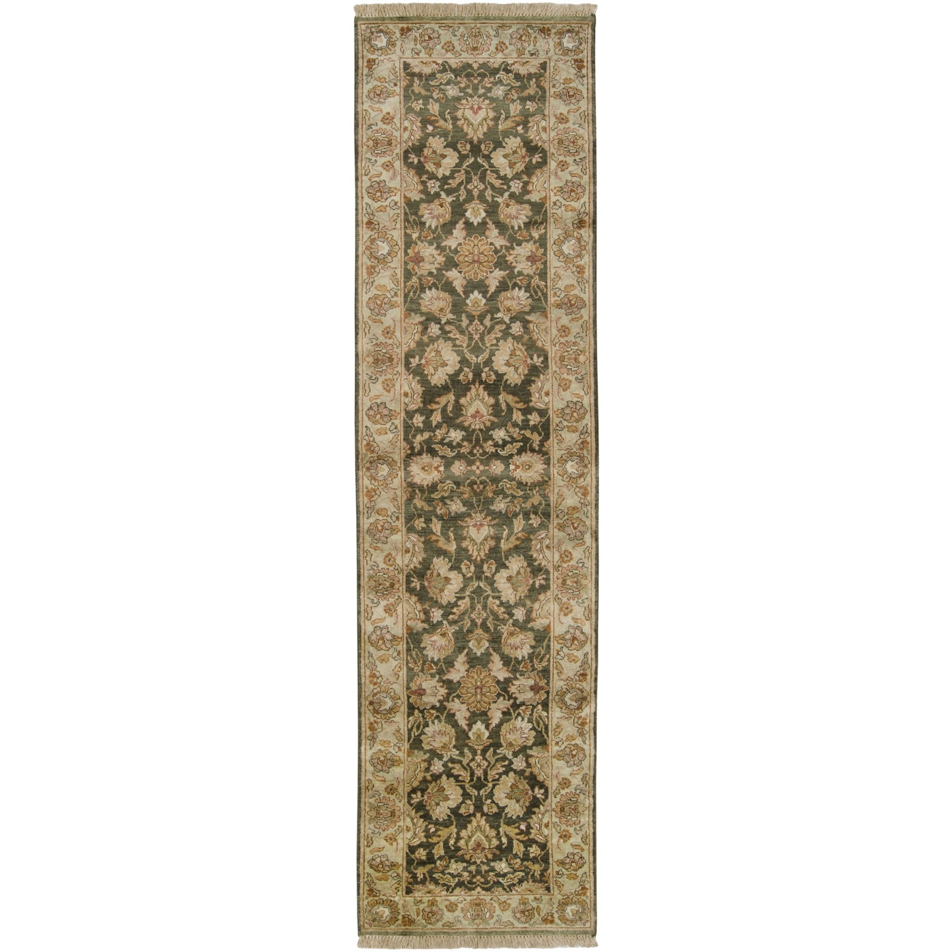 Timeless Rug - 153 by Surya in green. Made from 100% new zealand hard twist wool in a unique style.