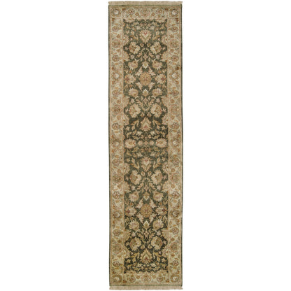 Timeless Rug - 153 by Surya in green. Made from 100% new zealand hard twist wool in a unique style.