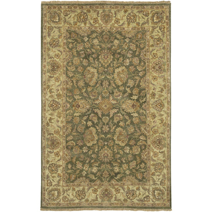 Timeless Rug - 153 by Surya in green. Made from 100% new zealand hard twist wool in a unique style.