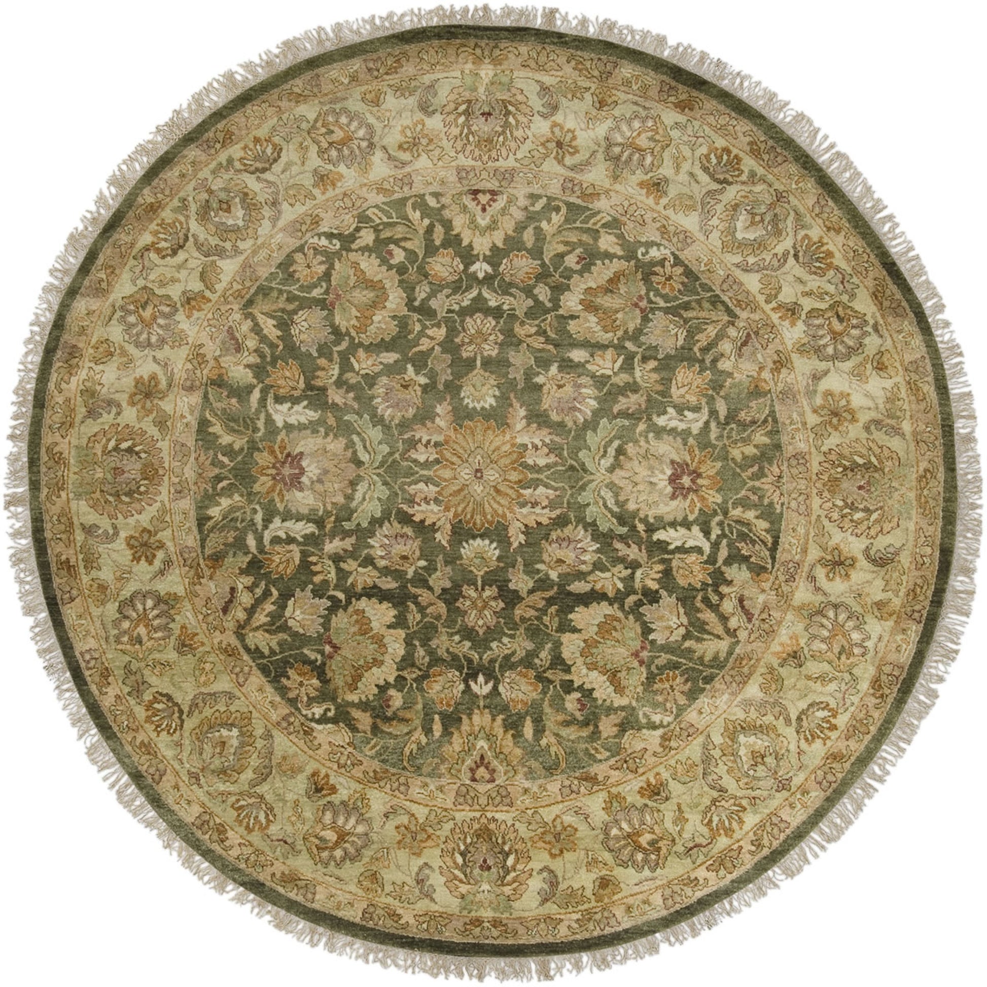 Timeless Rug - 153 by Surya in green. Made from 100% new zealand hard twist wool in a unique style.