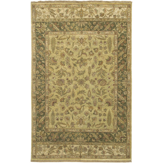 Timeless Rug - 156 by Surya in dark green. Made from 100% new zealand hard twist wool in a unique style.