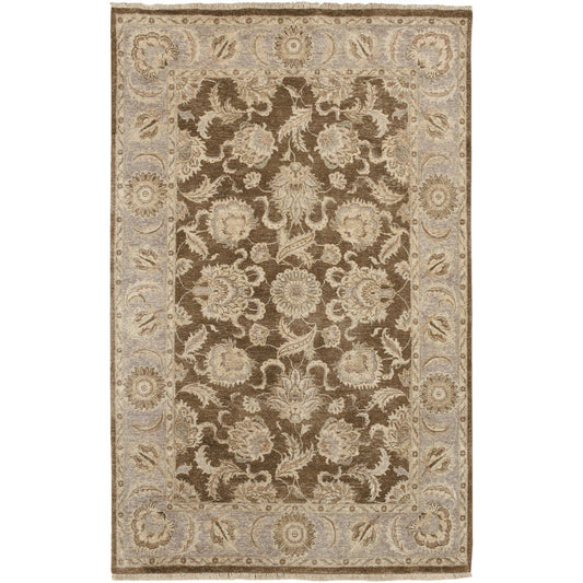 Timeless TIM-7904 Indoor/Outdoor Rug by Surya in gray, tan, brown, light brown, sage. Made from 100% new zealand hard twist wool in a unique style.