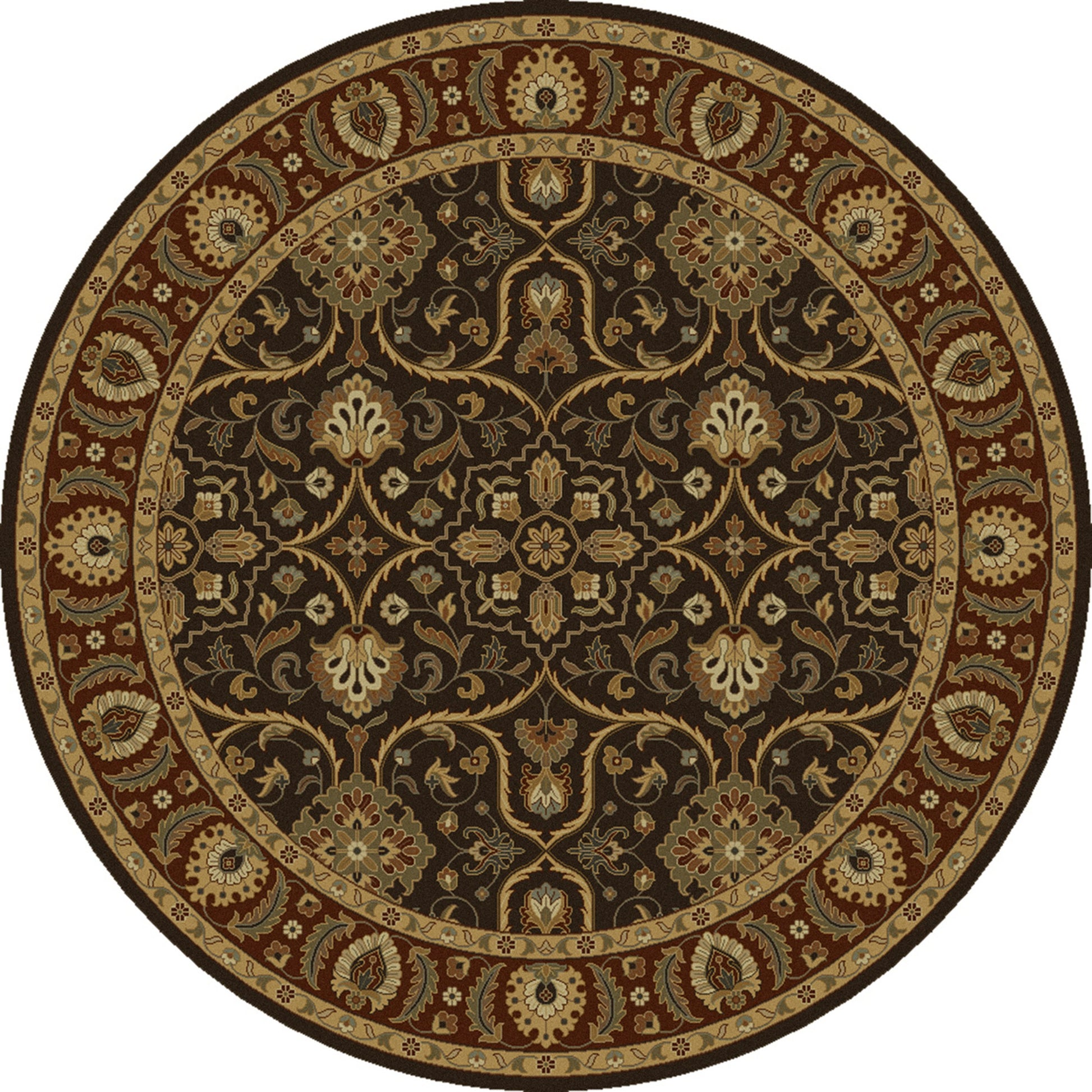 Timeless Rug - 1637 by Surya in light brown, burnt orange, medium brown, sky blue, dark brown. Made from 100% new zealand hard twist wool in a unique style.