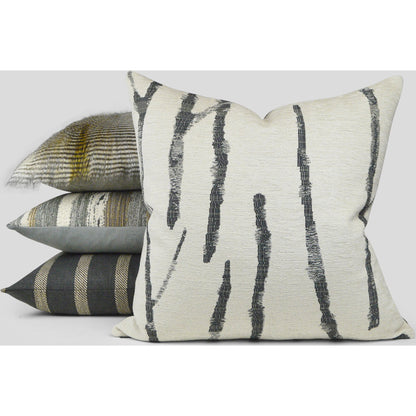 Alaskan Hawk Pillow by DV Kap Home in brown. Made from 80% acrylic / 20% polyester in a unique style.