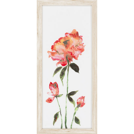 Surya Wall Decor Wall Art Piece - 16749 by Surya in pink. Made from canvas in a modern style.