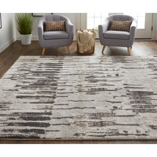 Vancouver Transitional Rug - 39FIF by Feizy. Made from 74% polypropylene frieze, 26% high bulk polyester in a unique style.