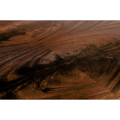 Buckingham Serpentine Mahogany Credenza by Jonathan Charles in brown and medium antique mahogany. Made from acacia in a traditional style.