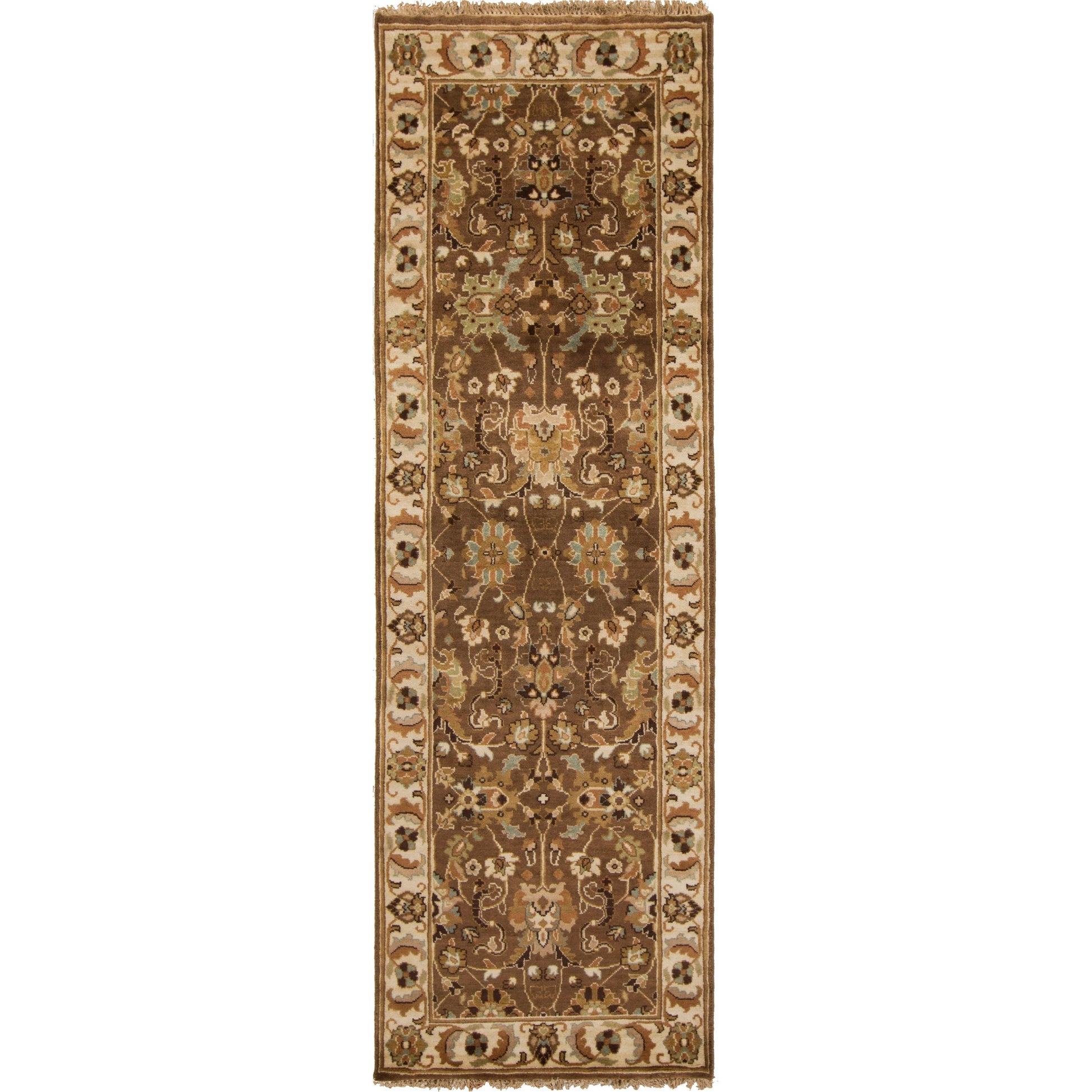 Taj Mahal TJ-1130 Indoor/Outdoor Rug by Surya in brown. Made from 100% semi-worsted new zealand wool in a unique style.