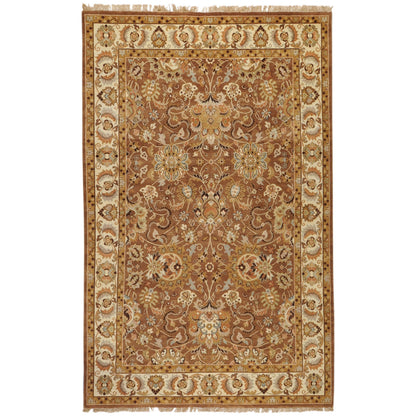 Taj Mahal TJ-1130 Indoor/Outdoor Rug by Surya in brown. Made from 100% semi-worsted new zealand wool in a unique style.
