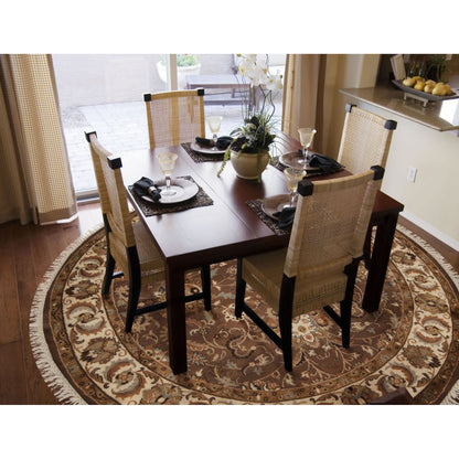 Taj Mahal TJ-1130 Indoor/Outdoor Rug by Surya in brown. Made from 100% semi-worsted new zealand wool in a unique style.