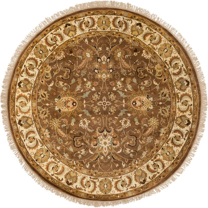 Taj Mahal TJ-1130 Indoor/Outdoor Rug by Surya in brown. Made from 100% semi-worsted new zealand wool in a unique style.