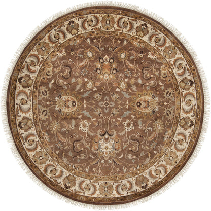 Taj Mahal TJ-1130 Indoor/Outdoor Rug by Surya in brown. Made from 100% semi-worsted new zealand wool in a unique style.