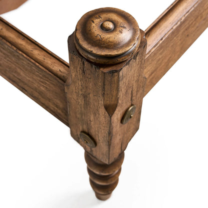 Tamarisk Poster Bed by Jonathan Charles in medium spain walnut. Made from main acacia in a unique style.