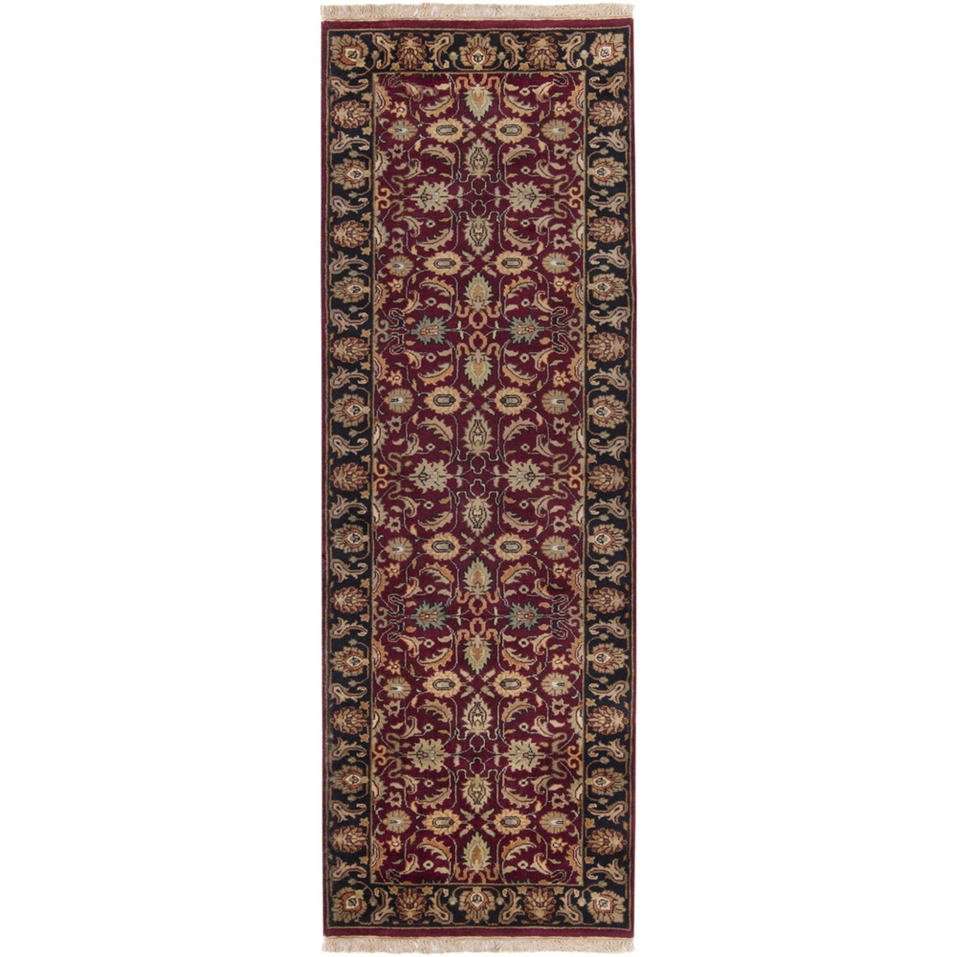 Taj Mahal Rug - 491 by Surya. Made from 100% semi-worsted new zealand wool in a unique style.
