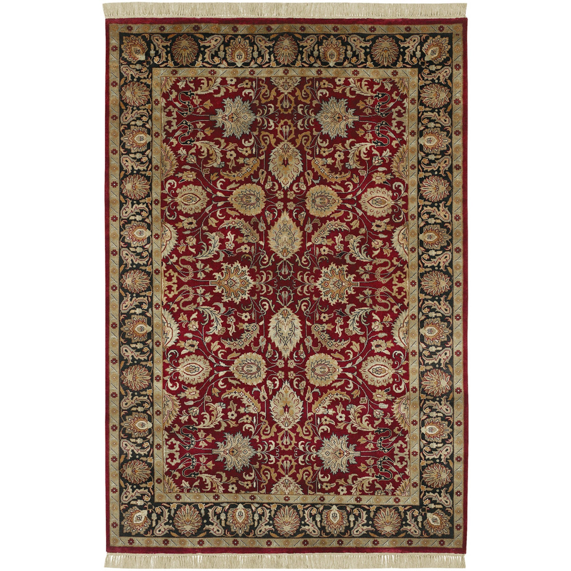 Taj Mahal Rug - 491 by Surya. Made from 100% semi-worsted new zealand wool in a unique style.