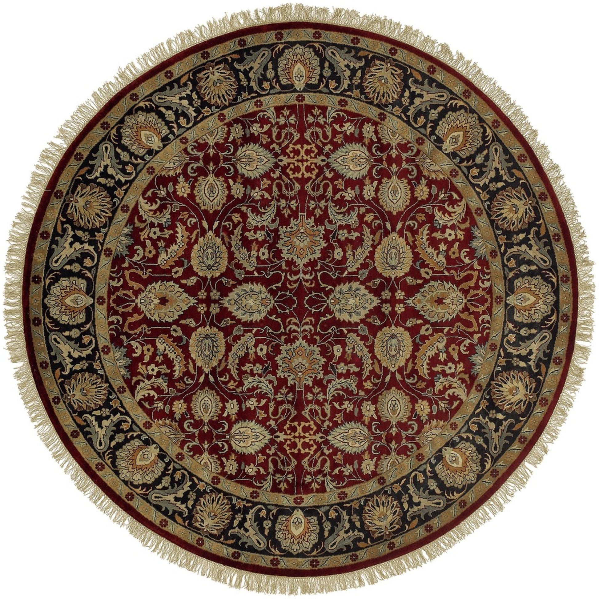 Taj Mahal Rug - 491 by Surya. Made from 100% semi-worsted new zealand wool in a unique style.