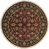 Rust, Black, Mustard, Light Brown, Tan, Olive / 2' x 3'