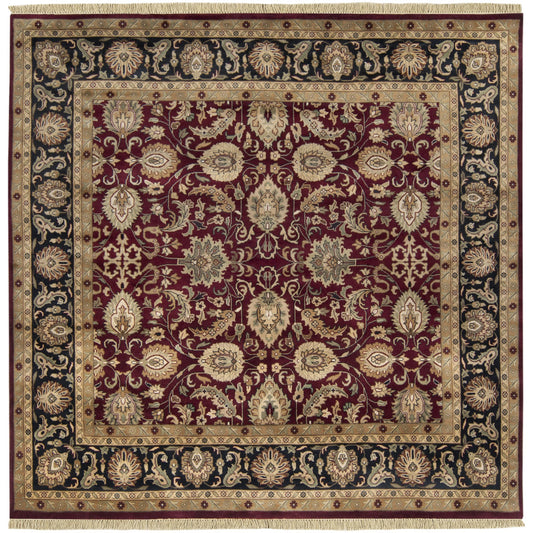 Taj Mahal Rug - 491 by Surya. Made from 100% semi-worsted new zealand wool in a unique style.