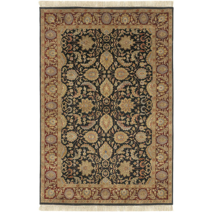 Taj Mahal Rug - 491 by Surya. Made from 100% semi-worsted new zealand wool in a unique style.