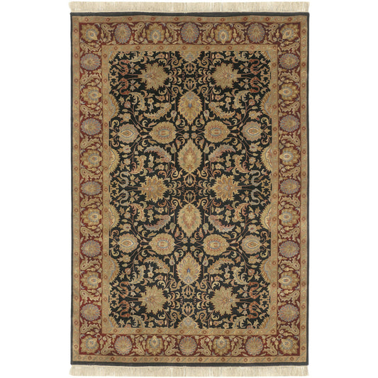 Taj Mahal Rug - 491 by Surya. Made from 100% semi-worsted new zealand wool in a unique style.