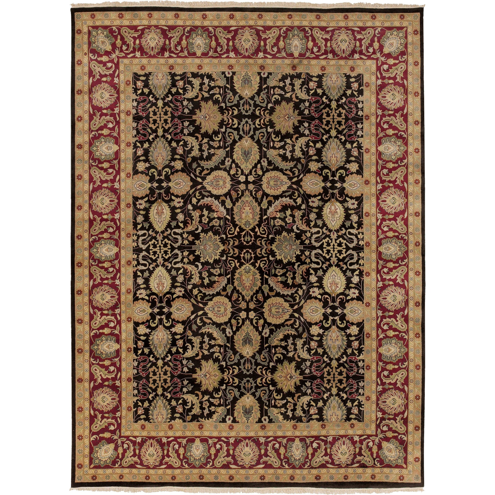 Taj Mahal Rug - 491 by Surya. Made from 100% semi-worsted new zealand wool in a unique style.