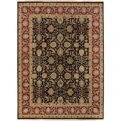 Taj Mahal Rug - 491 by Surya. Made from 100% semi-worsted new zealand wool in a unique style.