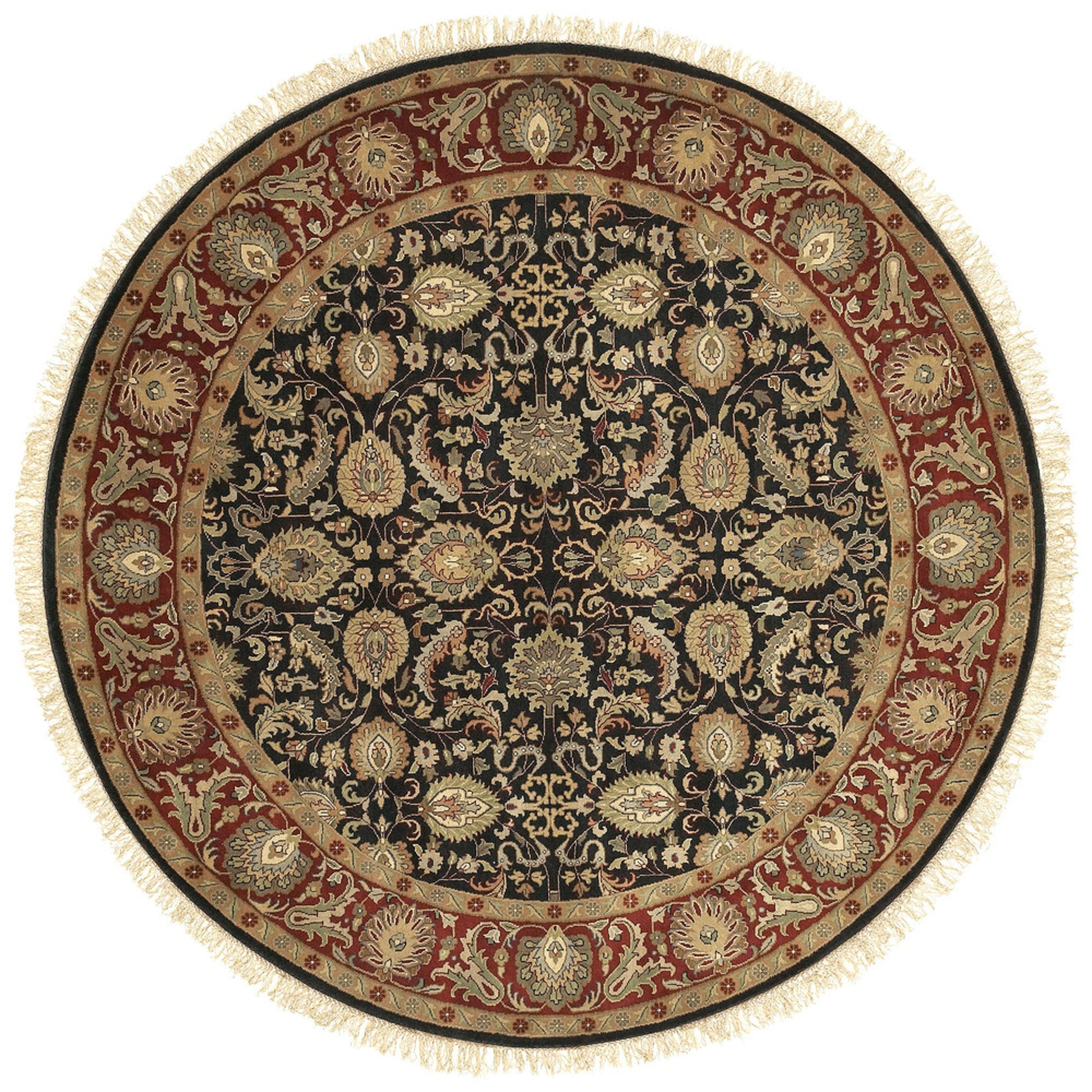 Taj Mahal Rug - 491 by Surya. Made from 100% semi-worsted new zealand wool in a unique style.
