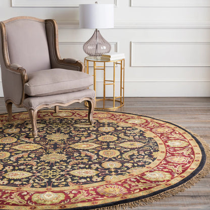 Taj Mahal Rug - 491 by Surya. Made from 100% semi-worsted new zealand wool in a unique style.
