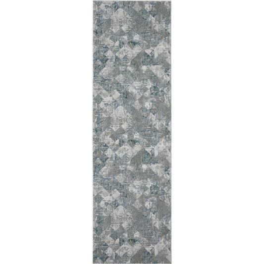 Atwell Transitional Rug - 3868F by Feizy in green, ivory. Made from polypropylene in a unique style.