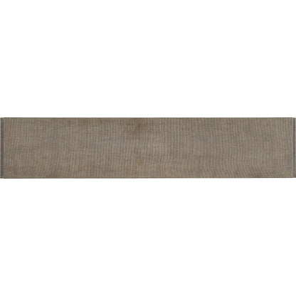 Modern Mood Console Table by Hooker Furniture. Made from oak veneers, raffia in a modern style.