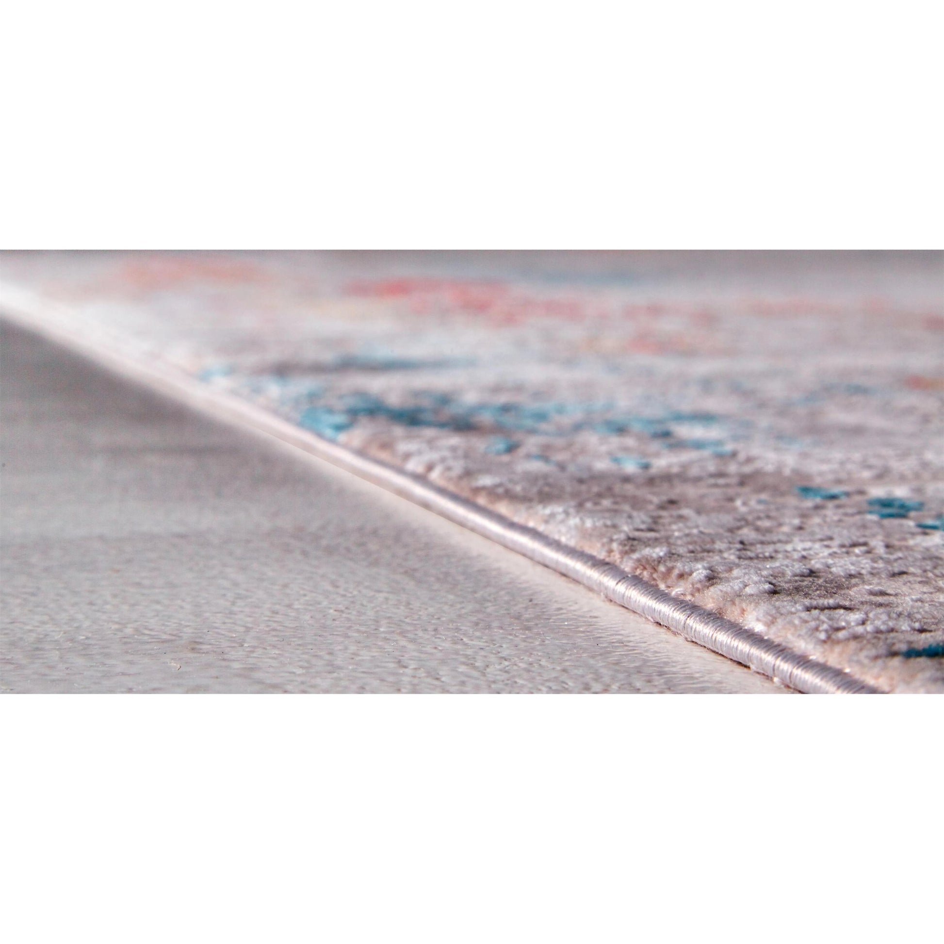 Cadiz Rug - 3903F by Feizy in gray, red, blue. Made from viscose, acrylic in a unique style.