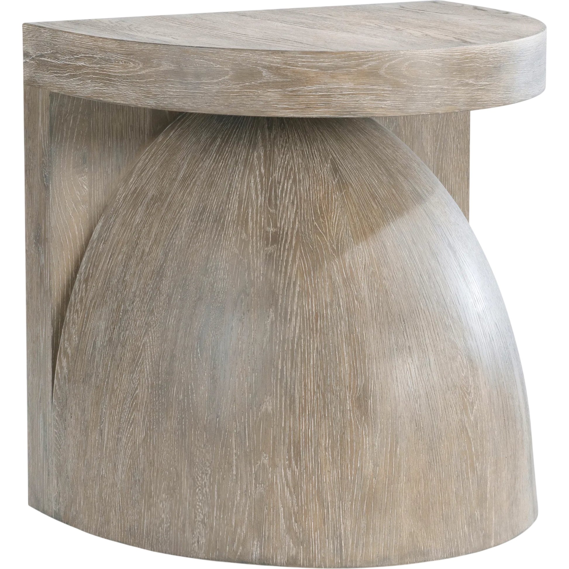 Moda Side Table by Bernhardt in brown. Made from wood in a unique style.