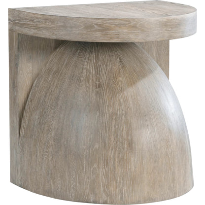 Moda Side Table by Bernhardt in brown. Made from wood in a unique style.