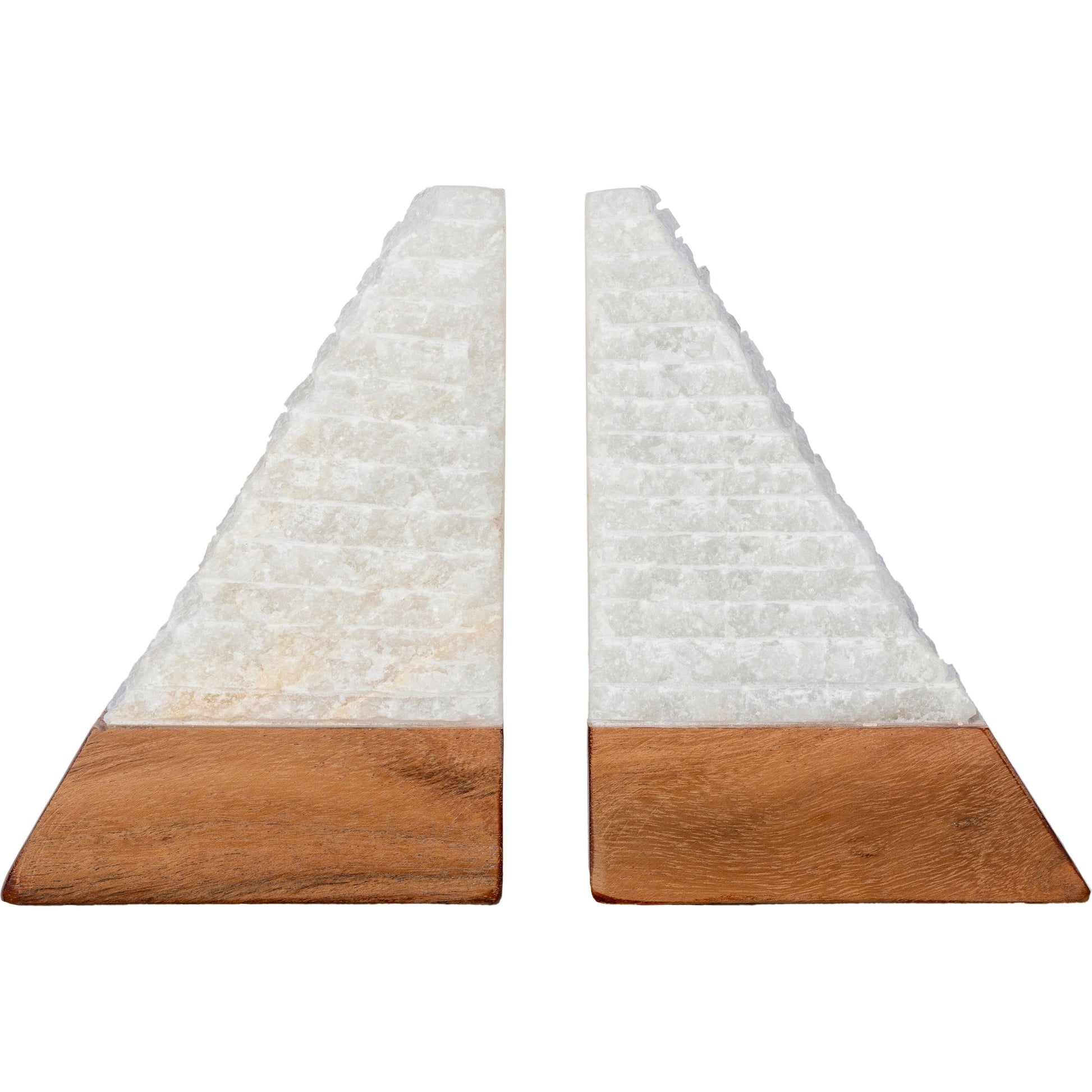 Tikal - 24811 (Set of 2) by Surya in white. Made from stone in a eclectic & global style.