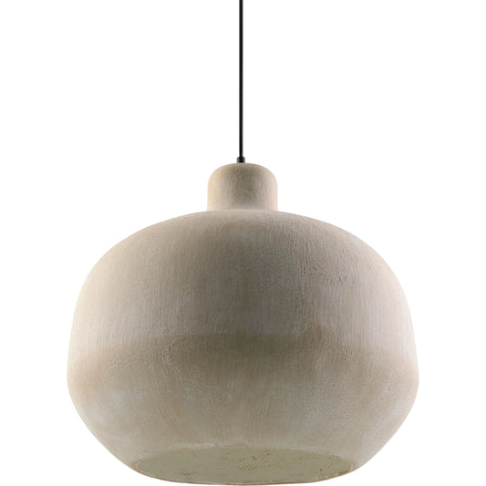 Tokarahi Pendant by Surya in brown, translucent and hand painted. Made from polyester in a unique style.