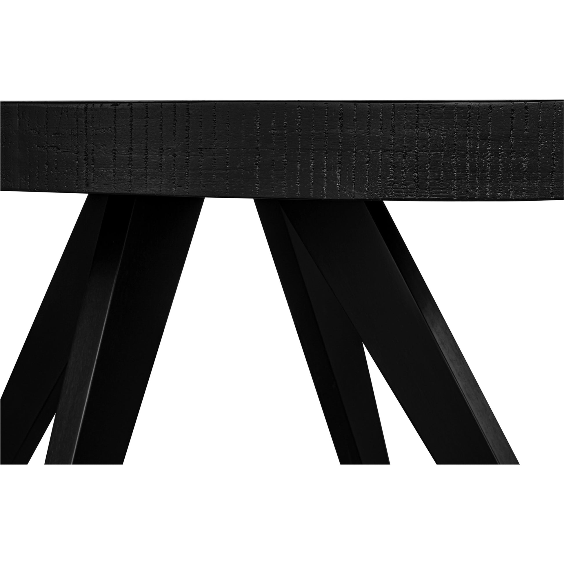 Parq Oval Dining Table by Moe's Home Collection in cappuccino. Made from solid acacia, mdf in a modern style.