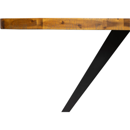 Parq Oval Dining Table by Moe's Home Collection in cappuccino. Made from solid acacia, mdf in a modern style.