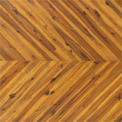 Parq Oval Dining Table by Moe's Home Collection in cappuccino. Made from solid acacia, mdf in a modern style.