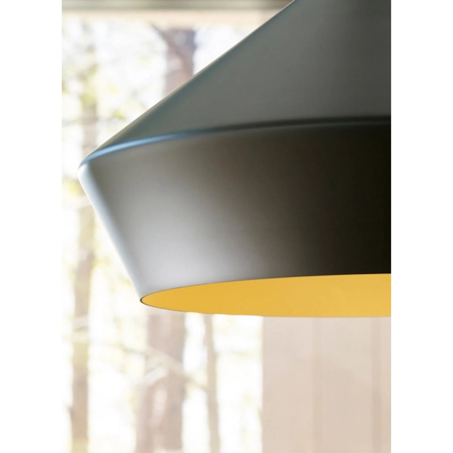 003 SR-806862 | Closeup | Brummel Pendant by Tech Lighting in charcoal gray. Made from metal in a modern style.