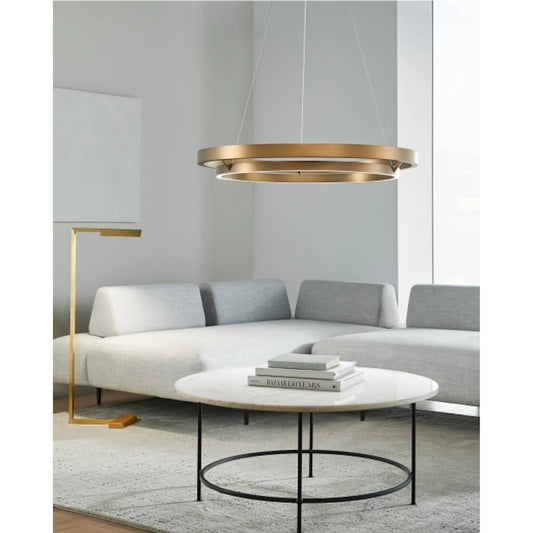 Dessau 46 Floor Lamp by Visual Comfort & Co.. Made from aluminum in a unique style.