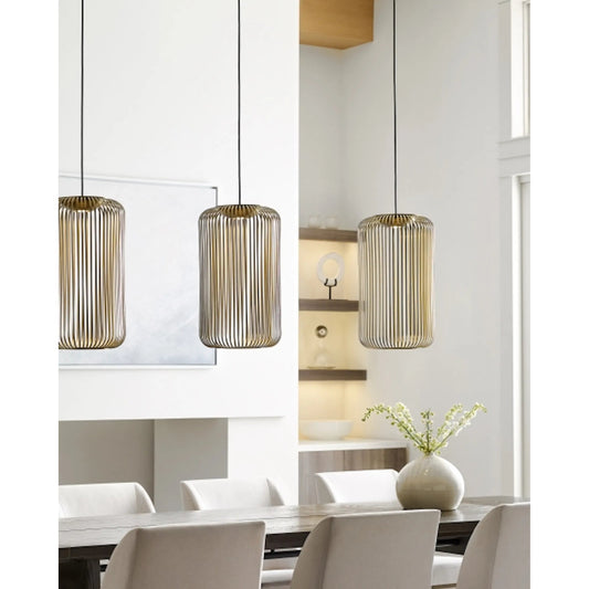 Kai 1 Light Pendant by Visual Comfort & Co.. Made from aluminum in a unique style.