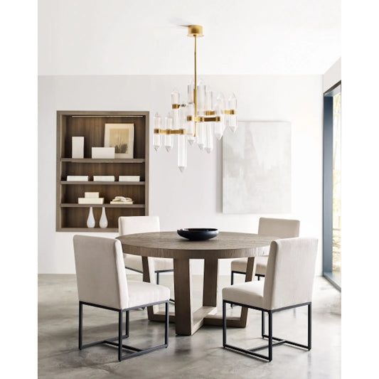 Langston Large Chandelier by Visual Comfort & Co.. Made from steel in a unique style.