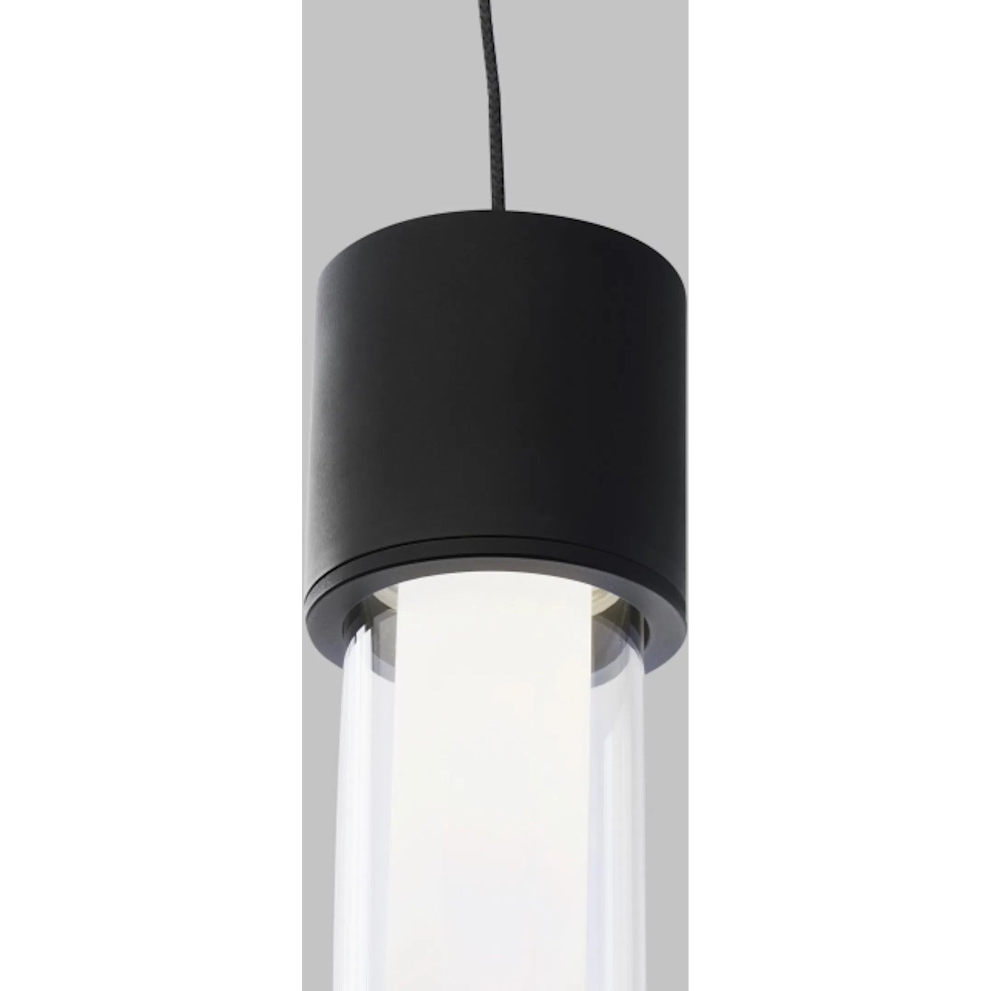 Mini Linger Pendant by Visual Comfort & Co. in white. Made from aluminum in a unique style.