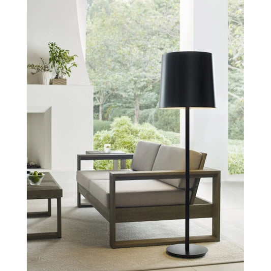 Lucia Outdoor Large Floor Lamp by Visual Comfort & Co.. Made from aluminum in a unique style.